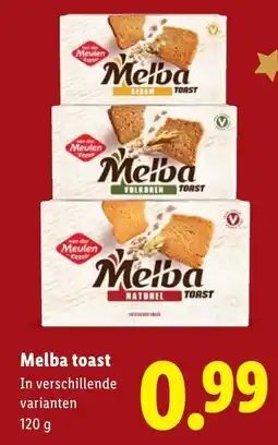 Lidl Melba toast aanbieding
