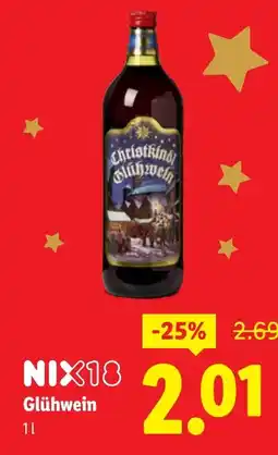 Lidl Glühwein aanbieding