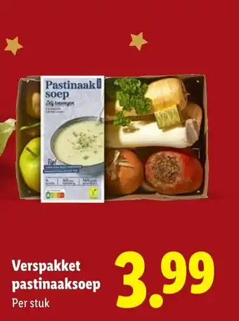 Lidl Verspakket pastinaaksoep aanbieding
