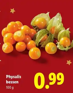 Lidl Physalis bessen aanbieding