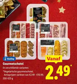 Lidl Gourmetschotel aanbieding
