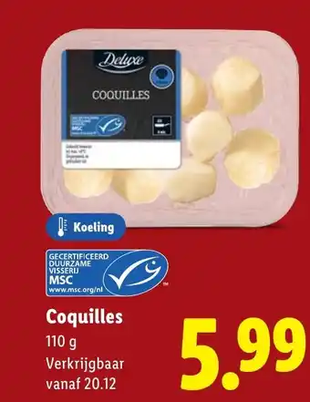 Lidl Coquilles aanbieding