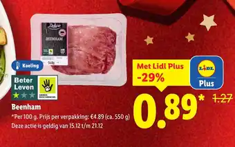 Lidl Beenham aanbieding