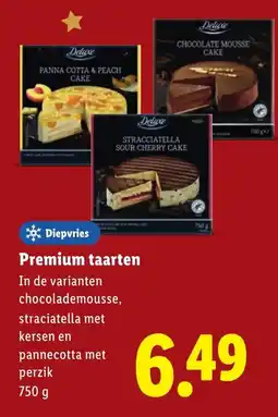 Lidl Premium taarten aanbieding