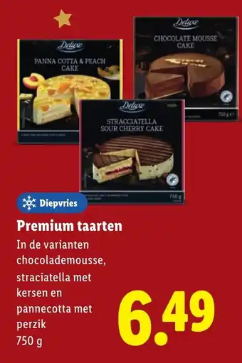 Lidl Premium taarten aanbieding