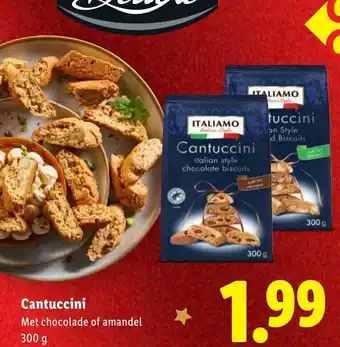 Lidl Cantuccini aanbieding