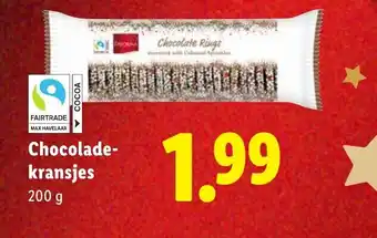 Lidl Chocolate Rings aanbieding