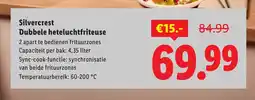 Lidl Silvercrest Dubbele heteluchtfriteuse aanbieding
