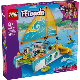 Top1Toys LEGO 42664 Friends Avontuurlijke Bootreis aanbieding