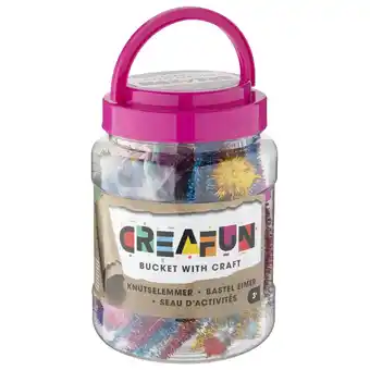 Top1Toys Creafun emmer met hobby artikelen 2 assorti aanbieding