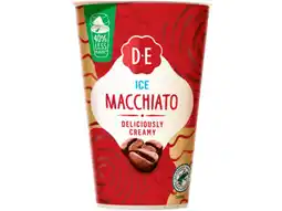 Hoogvliet Douwe Egberts Ice macchiato ijskoffie aanbieding