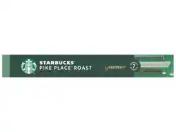 Hoogvliet Starbucks Pike place roast capsules aanbieding