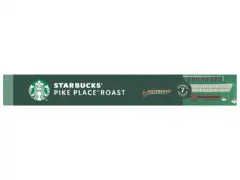 Hoogvliet Starbucks Pike place roast capsules aanbieding
