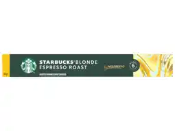 Hoogvliet Starbucks Blonde espresso caspules aanbieding