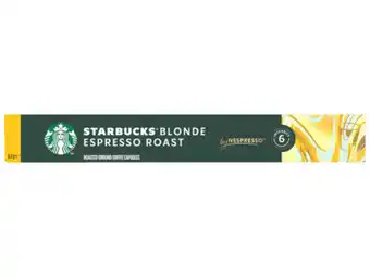 Hoogvliet Starbucks Blonde espresso caspules aanbieding