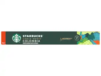 Hoogvliet Starbucks Colombia capsules aanbieding