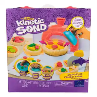 Intertoys Kinetic Sand SquishPizza rijzende pizza speelset aanbieding