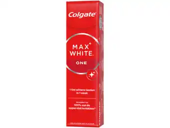 Hoogvliet Colgate Tandpasta max white one aanbieding