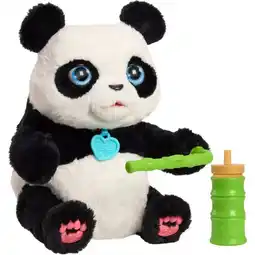 Intertoys FurReal Coco de tuimelende panda interactieve knuffel aanbieding