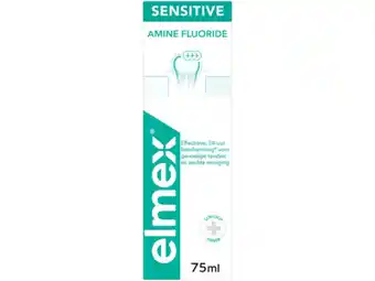 Hoogvliet Elmex Tandpasta sensitive regular aanbieding