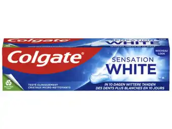 Hoogvliet Colgate Tandpasta sensation white aanbieding