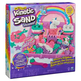 Intertoys Kinetic Sand Unicorn Kingdom speelset aanbieding