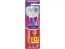 Hoogvliet Colgate Zigzag tandenborstels medium aanbieding
