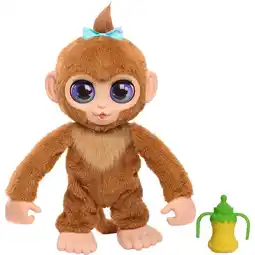 Intertoys FurReal Peanut the playful monkey interactieve knuffel aanbieding