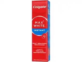Hoogvliet Colgate Tandpasta max white optic aanbieding