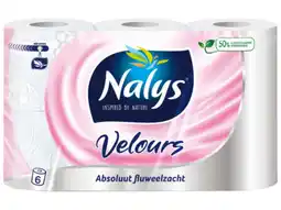 Hoogvliet Nalys Toiletpapier velours aanbieding