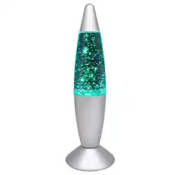 Intertoys Mini glitterlamp - 19 cm aanbieding