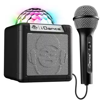 Intertoys iDance draagbare luidspreker Sing Cube 100 aanbieding