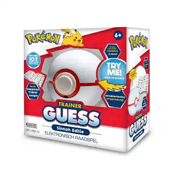 Intertoys Pokémon Trainer Guess Sinnoh Region aanbieding