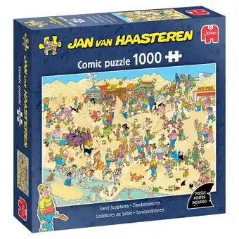 Intertoys Jumbo Jan van Haasteren puzzel Zandsculpturen - 1000 stukjes aanbieding