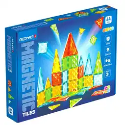 Intertoys Geomag magnetische tegels edelstenen set 44-delig aanbieding