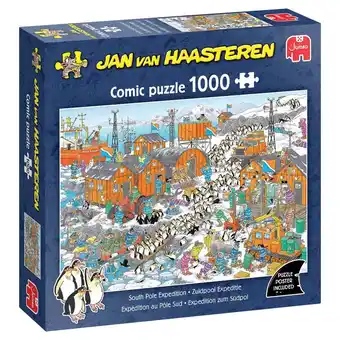 Intertoys Jumbo Jan van Haasteren puzzel Zuidpool expeditie - 1000 stukjes aanbieding