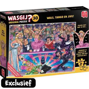 Intertoys Jumbo Wasgij Original Special 2-in-1 puzzel wals, tango en jive - 2 x 1000 stukjes aanbieding