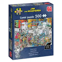 Intertoys Jumbo Jan van Haasteren puzzel Snoepfabriek - 500 stukjes aanbieding