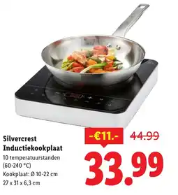 Lidl Silvercrest Inductiekookplaat aanbieding
