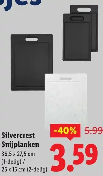 Lidl Silvercrest Snijplanken aanbieding