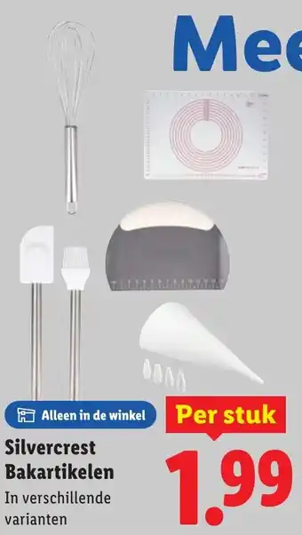 Lidl Silvercrest Bakartikelen aanbieding