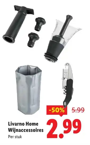 Lidl Livarno Home Wijnaccessoires aanbieding