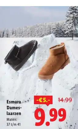 Lidl Esmara Dames- laarzen aanbieding