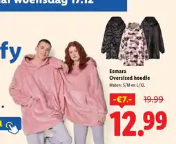 Lidl Esmara Oversized hoodie aanbieding