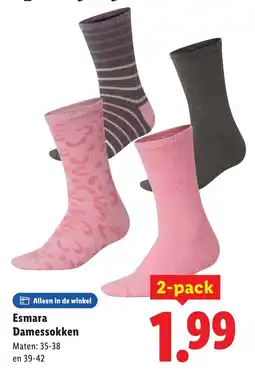 Lidl Esmara Damessokken aanbieding