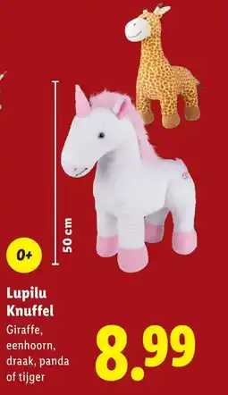 Lidl Lupilu Knuffel aanbieding