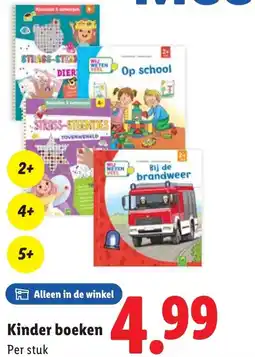 Lidl Kinder boeken aanbieding