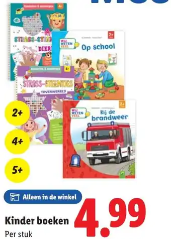 Lidl Kinder boeken aanbieding