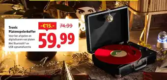 Lidl Tronic Platenspelerkoffer aanbieding