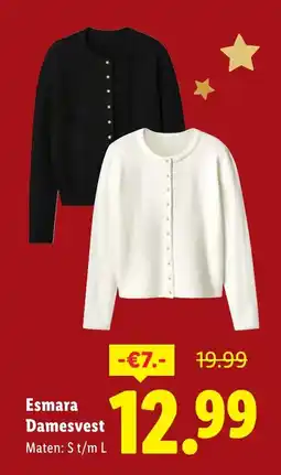Lidl Esmara Damesvest aanbieding